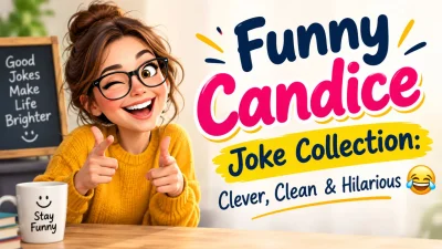 Funny Candice joke collection with clever and clean humor